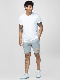 SPYKAR Men Solid Cotton Regular Fit Shorts