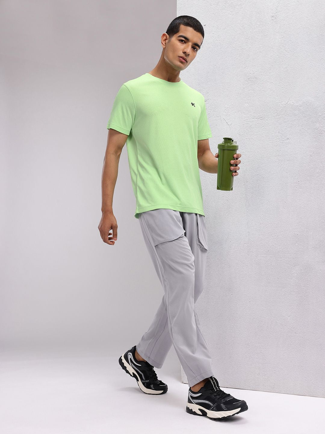 HRX by Hrithik Roshan Rapid Dry Printed Running T-Shirt