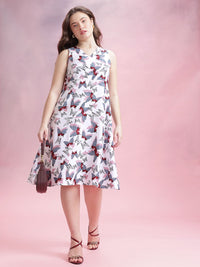 DressBerry Conversational Print Shift Dress