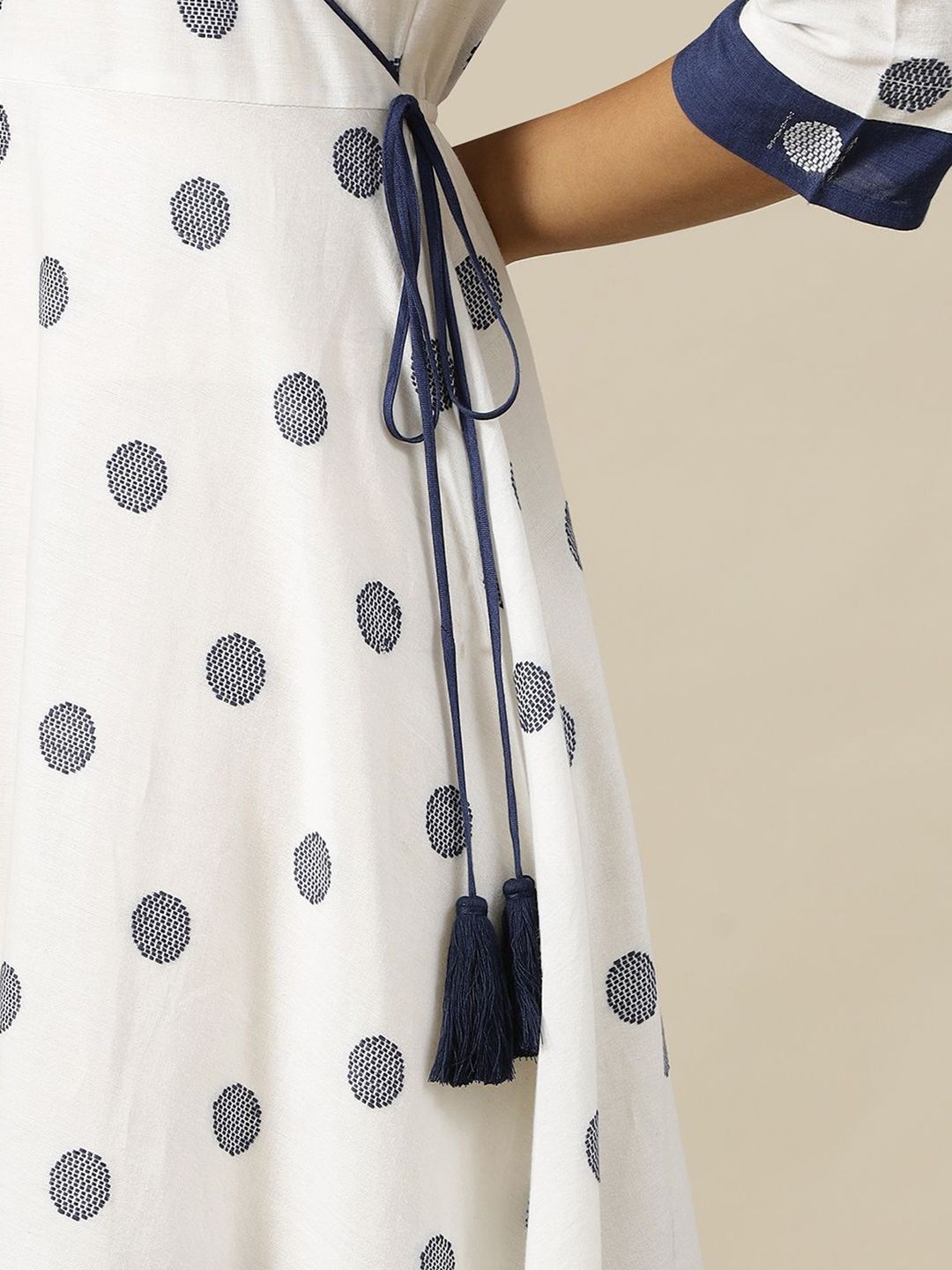 AURELIA Polka Dot Print Maxi Dress