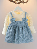 YK Floral Pinafore Dress