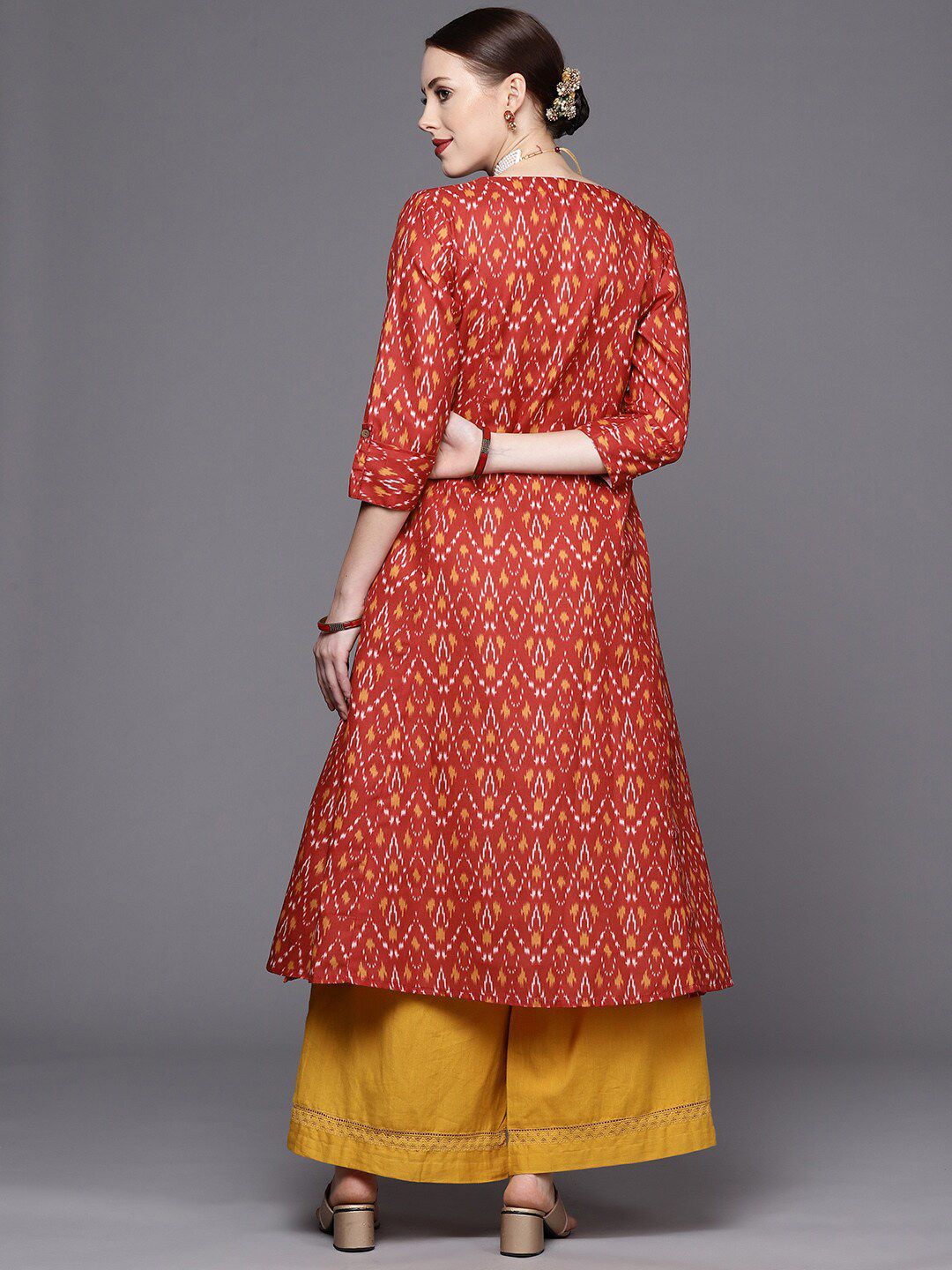 Varanga Women Ethnic Motifs Printed Indie Prints Kurta