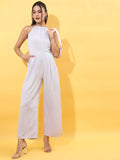 Tokyo Talkies Halter Neck Basic Jumpsuit