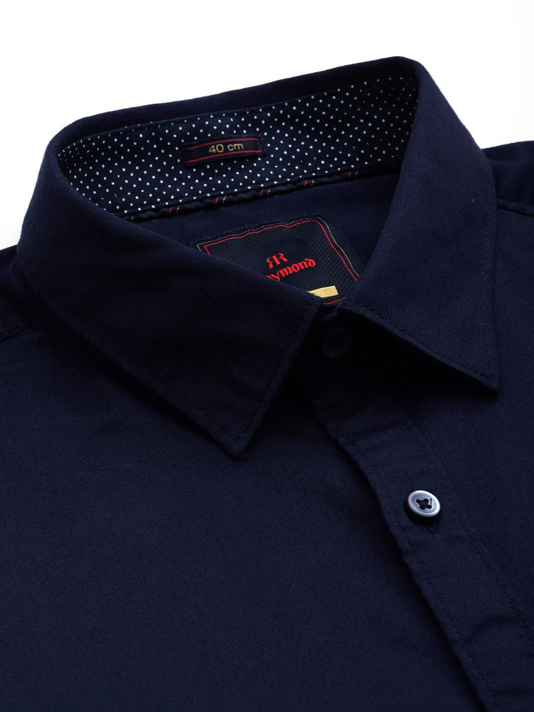 Raymond Applique Detail Slim Fit Formal Shirt