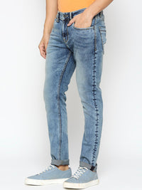 Being Human Men Low Distress Heavy Fade Skinny Fit Jeans