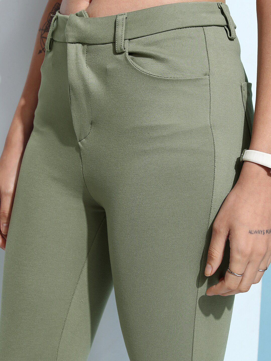 Tokyo Talkies Women Slim Fit Trousers