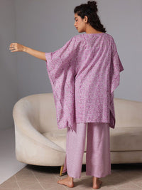 Libas Floral Printed Pure Cotton Night Suit