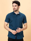 Being Human Spread Collar Slim Fit Casual Shirt