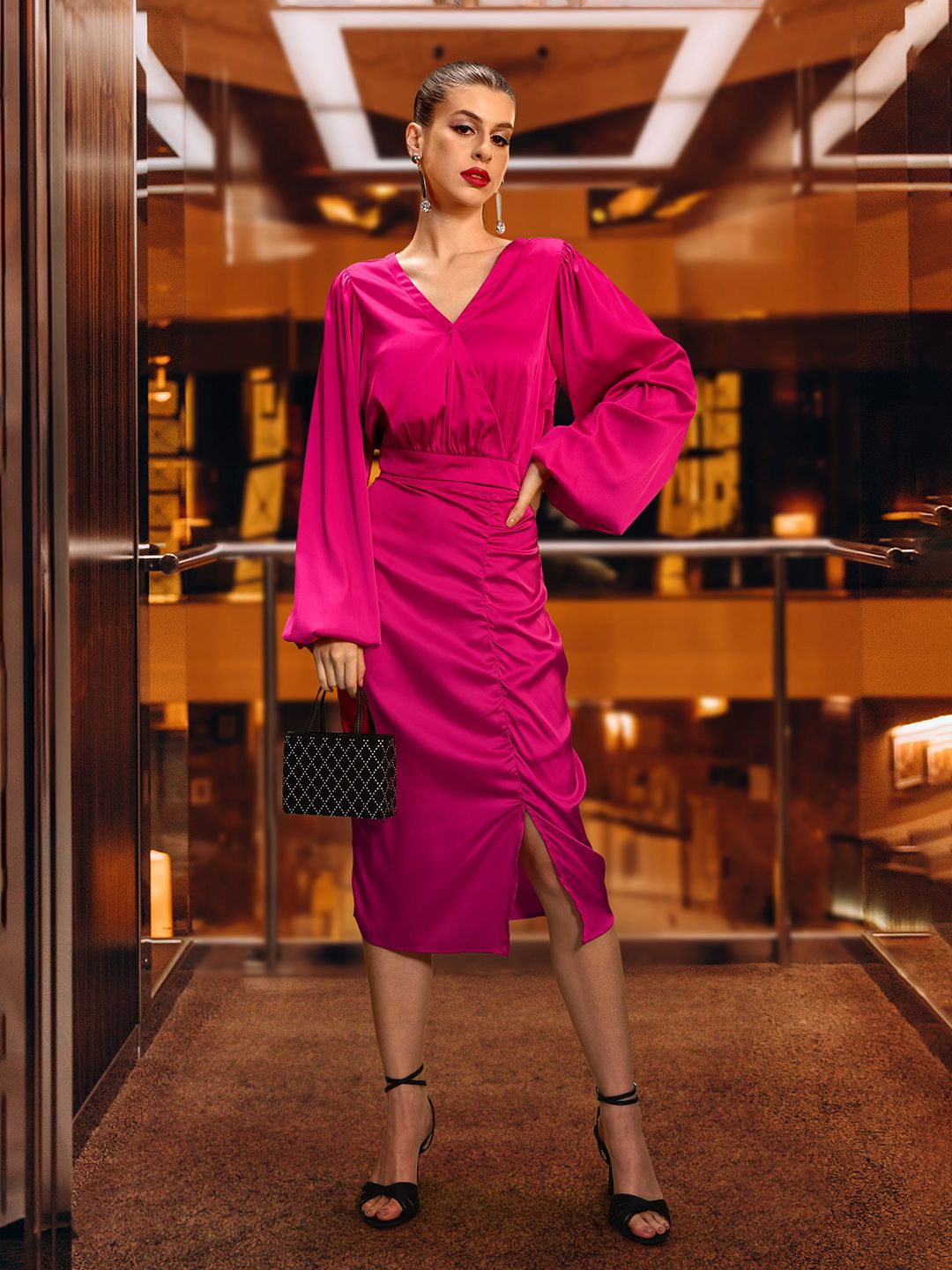 DressBerry Satin Finish Co-Ords