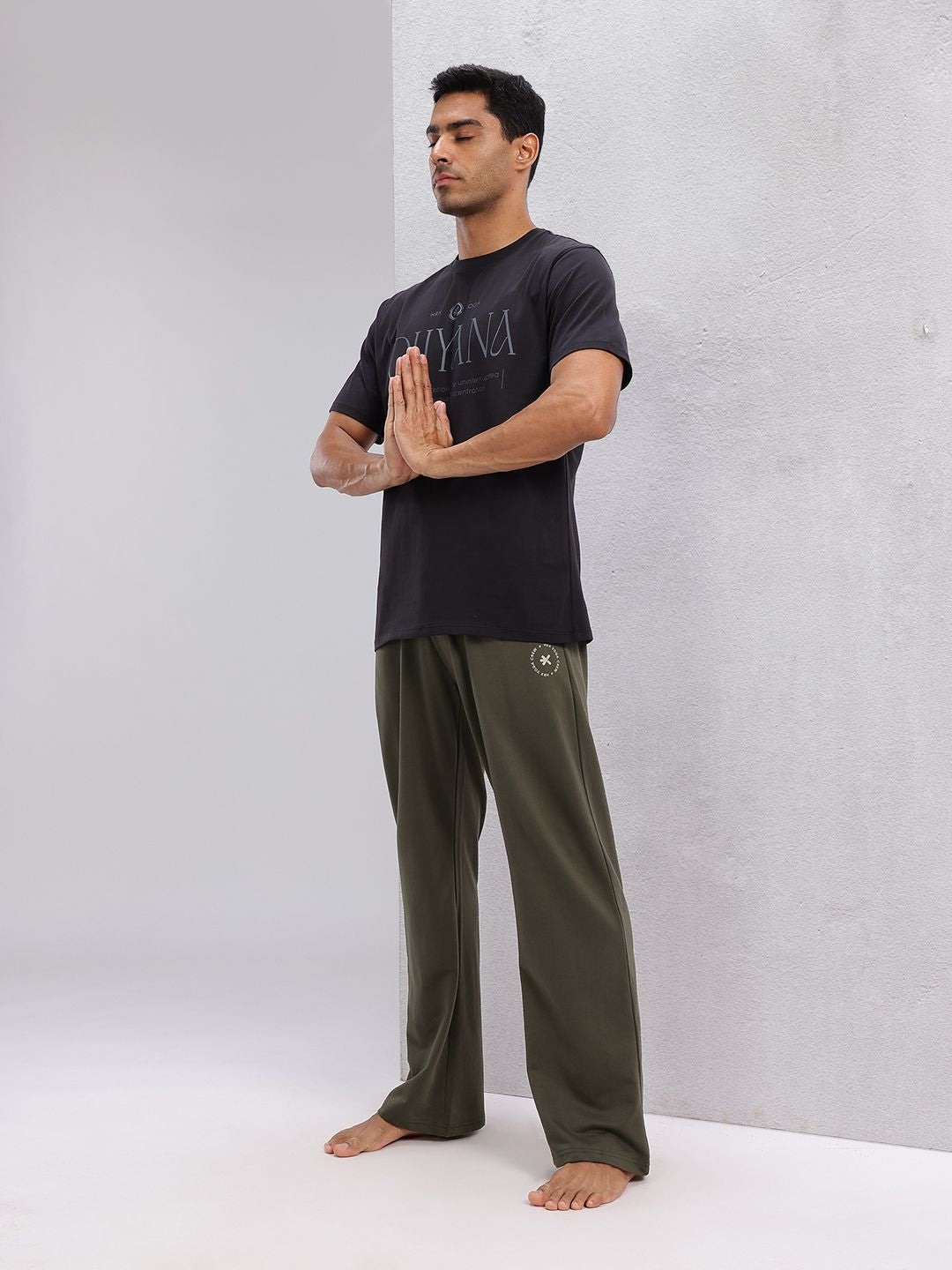 HRX by Hrithik Roshan Printed Pure Cotton Yoga T-shirt