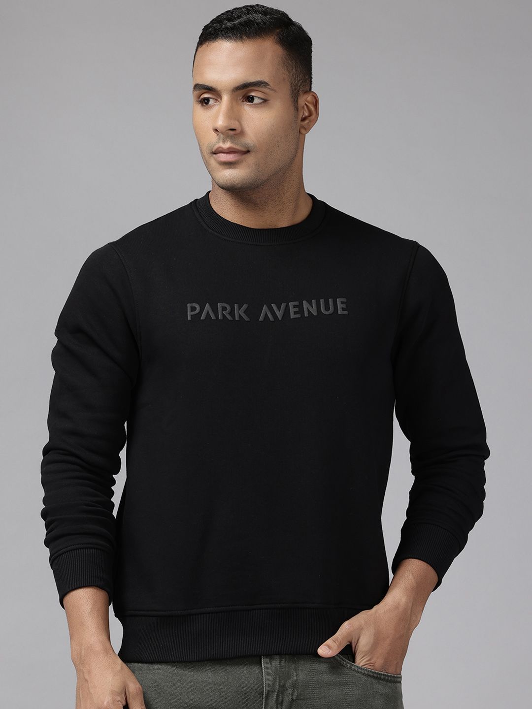 Park Avenue Men Embellished Sweatshirt
