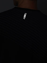 HRX by Hrithik Roshan Striped Rapid-Dry Training T-shirt