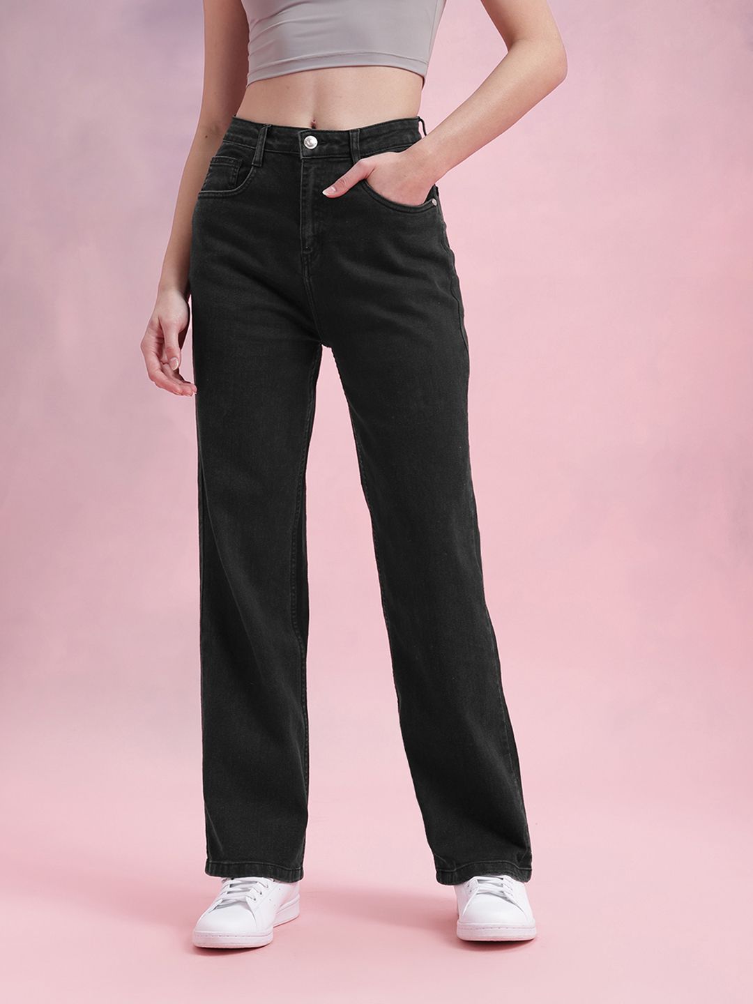 DressBerry Women Straight Fit Jeans