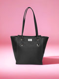 DressBerry Black Solid Shoulder Bag