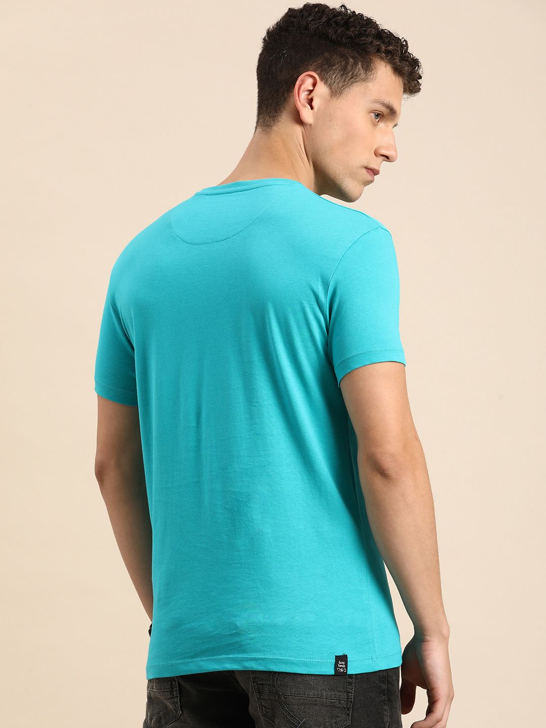 Being Human Pure Cotton Graphic Printed Casual T-shirt