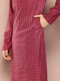 See Designs Men Embroidered Sequinned Kurta with Pyjamas