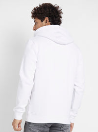 Being Human Graphic Printed Hooded Cotton Pullover