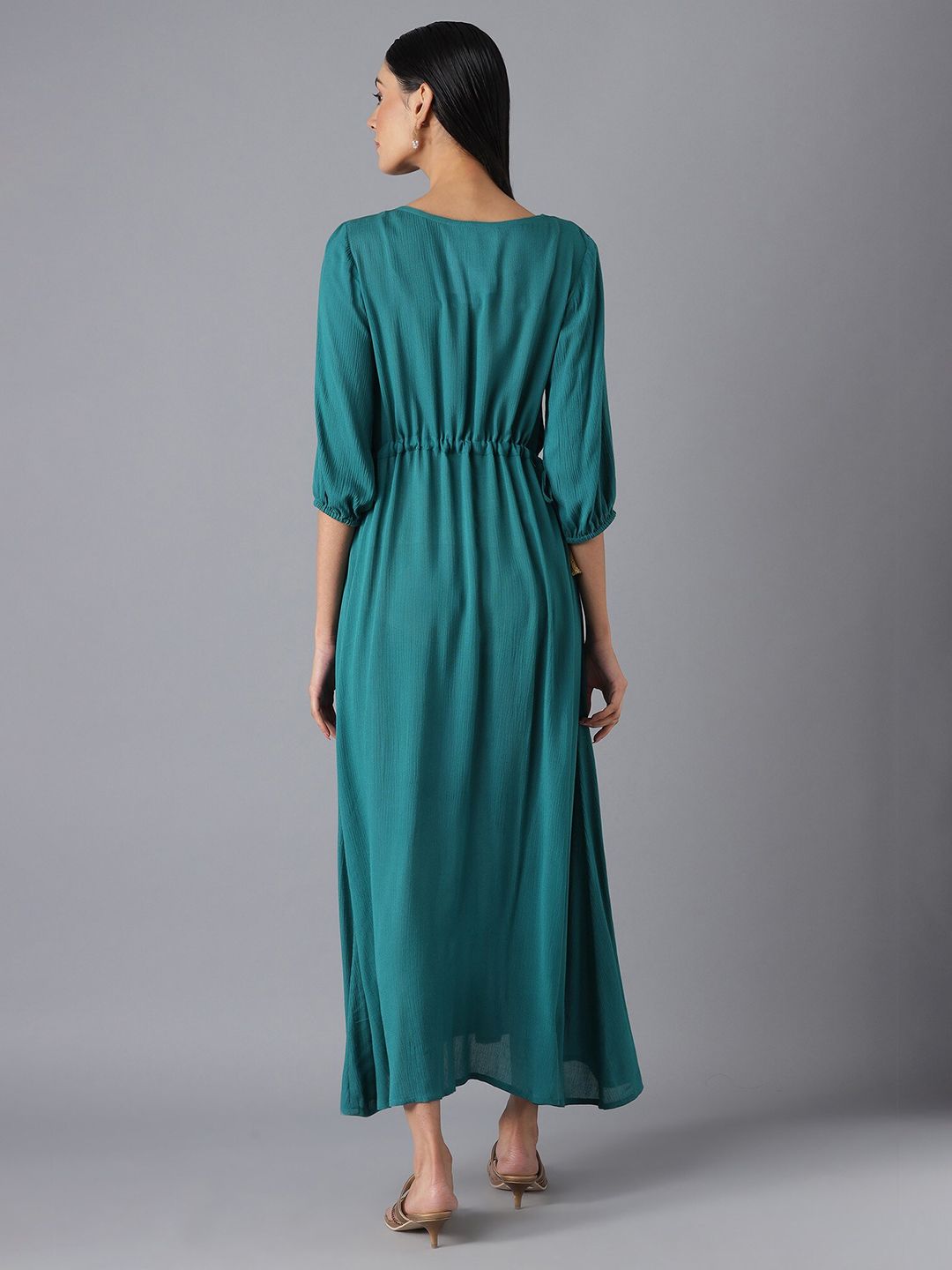 AURELIA Festive Floral Print Dress