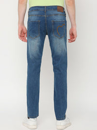 Being Human Men Slim Fit Mid-Rise Clean Look Heavy Fade Stretchable Jeans