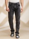 Being Human Men Slim Fit Low Distress Heavy Fade Jeans