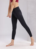 HRX by Hrithik Roshan Women Rapid-Dry Cropped Yoga Tights