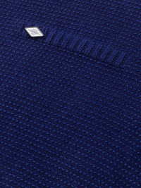 Being Human Men Navy Blue Pullover Sweatshirt