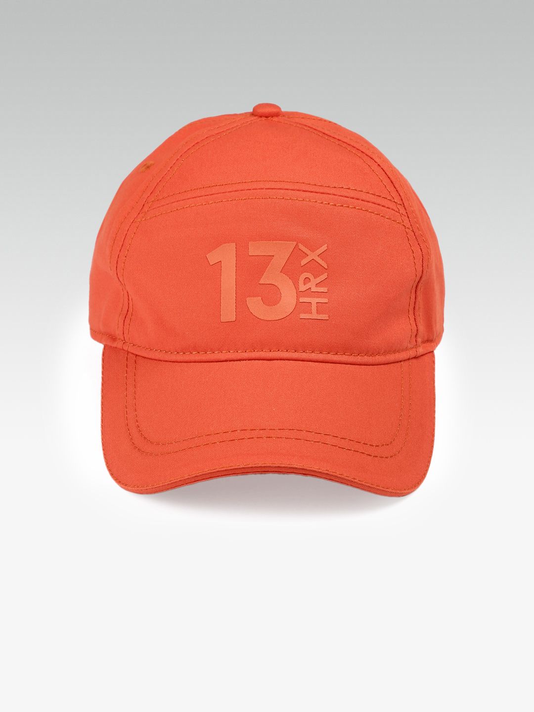 HRX by Hrithik Roshan Unisex Orange Cotton Baseball Cap