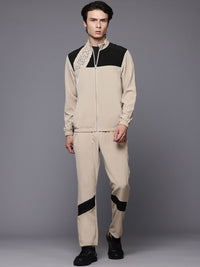 HRX by Hrithik Roshan Men Rapid-Dry Colourblocked Running Tracksuit