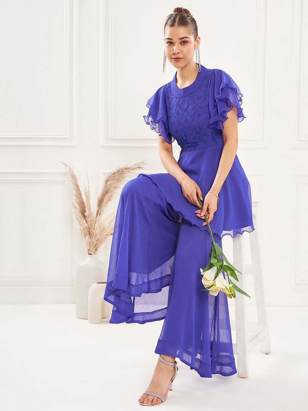 Antheaa Embellished Co-Ord Set