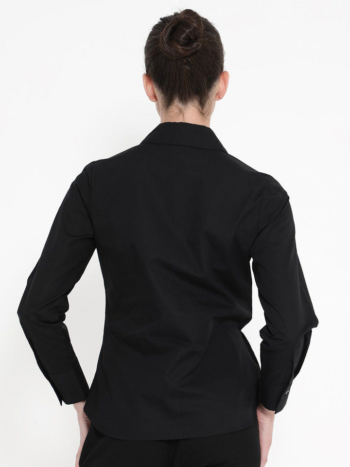 RAREISM Comfort Concealed Button Placket Cotton Formal Shirt