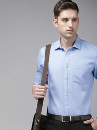 Park Avenue Textured Slim Fit Pure Cotton Formal Shirt