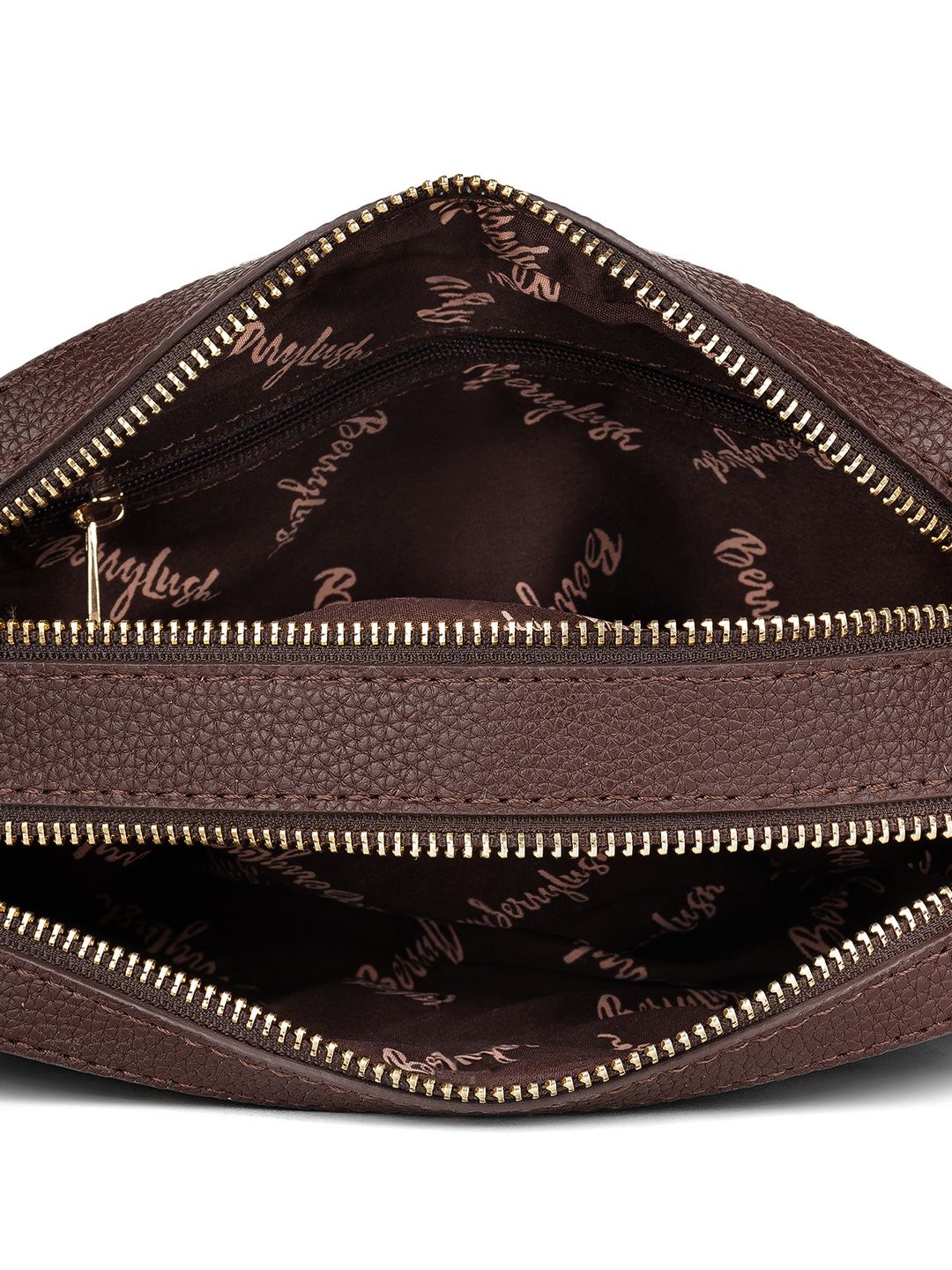 Berrylush Textured Structured Sling Bag with Quilted