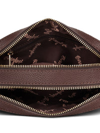 Berrylush Textured Structured Sling Bag with Quilted