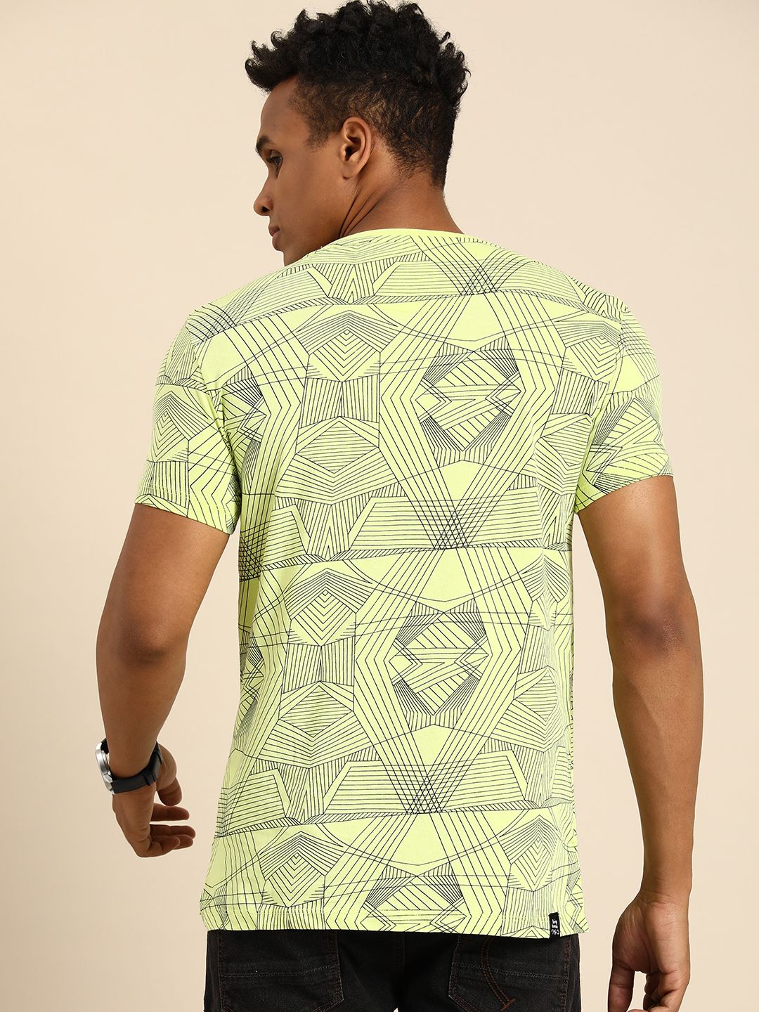 Being Human Typography Printed Pure Cotton T-shirt