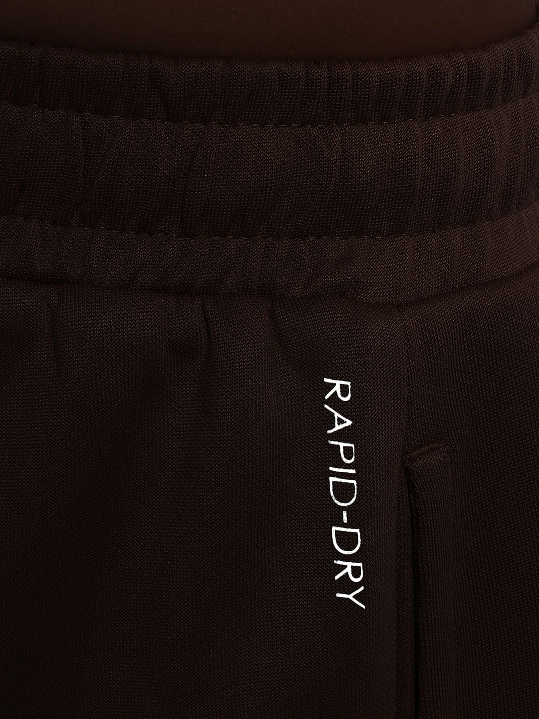 HRX by Hrithik Roshan Men Brand Logo Detail Mid-Rise Rapid-Dry Training Shorts