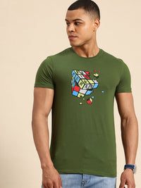 Being Human Printed Pure Cotton T-shirt