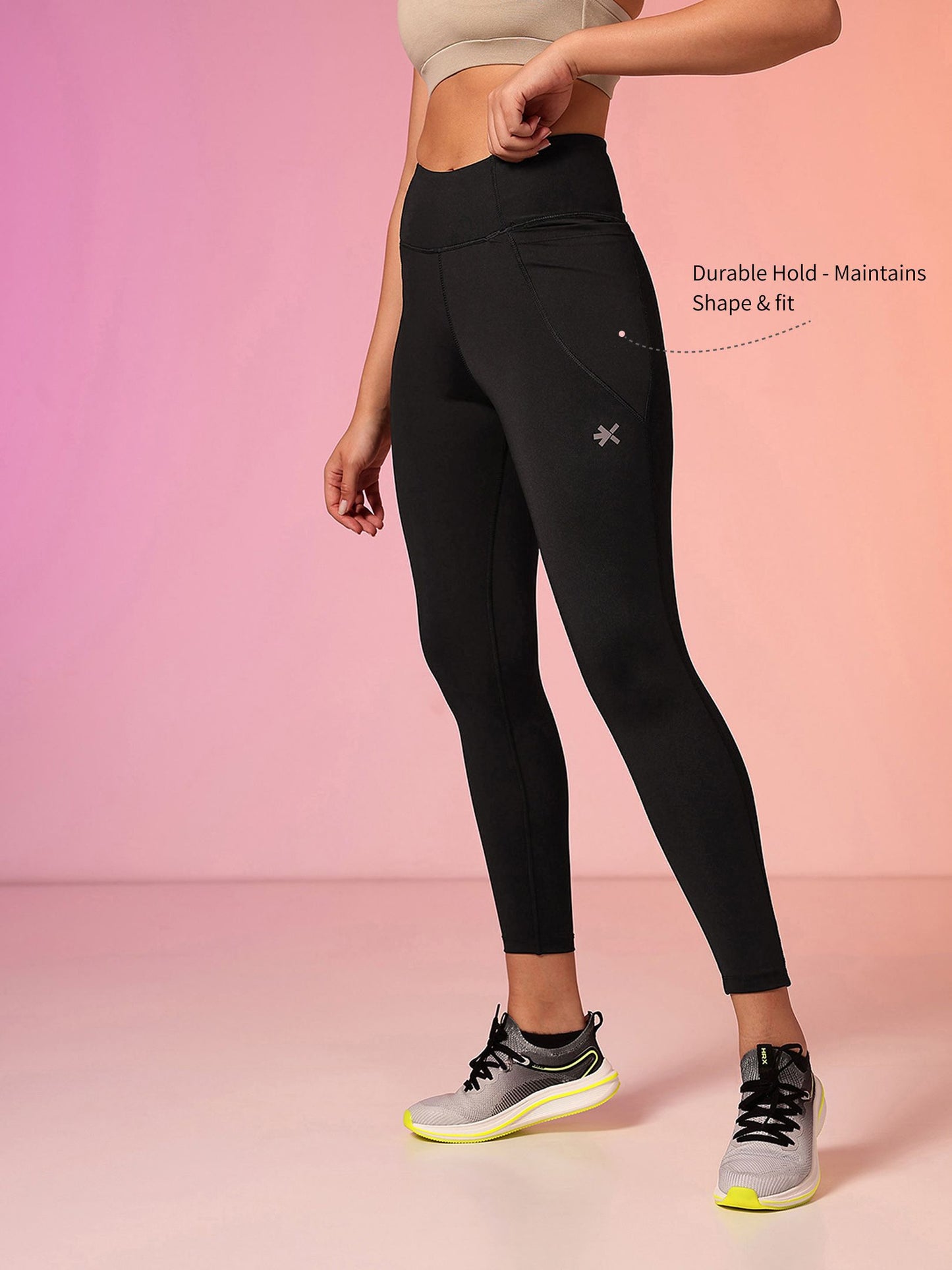 HRX by Hrithik Roshan Women Hi-Sculpt Rapid-Dry Training Tights