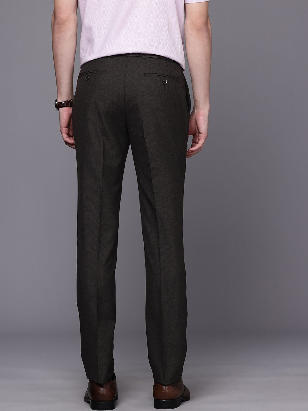 Raymond Men Slim Fit Formal Trousers