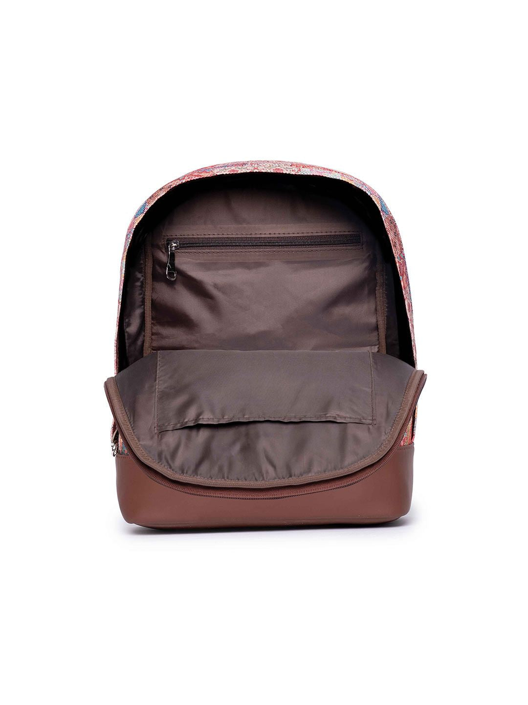 ZOUK Women Ethnic Motifs Printed Backpack