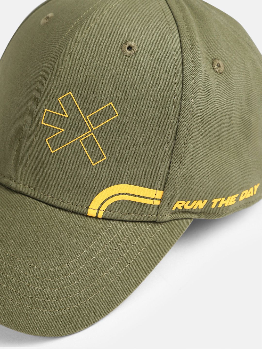 HRX by Hrithik Roshan Men Printed Pure Cotton Baseball Cap