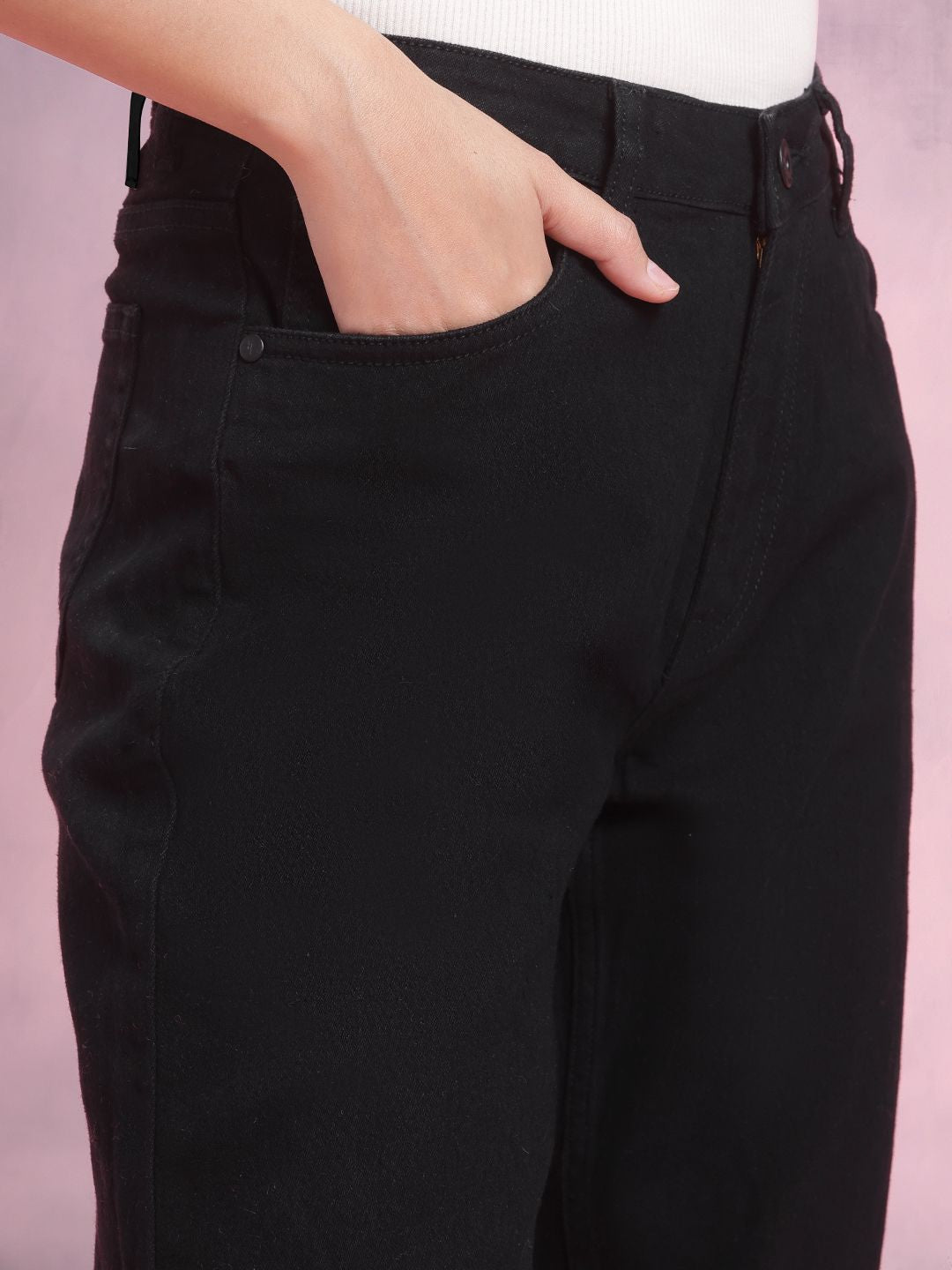 DressBerry Women Boyfriend Fit High-Rise Stretchable Jeans