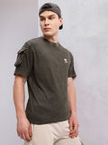 HRX by Hrithik Roshan Pure Cotton Pocket Lifestyle T-shirt