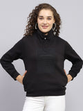 Monte Carlo High Neck Embellished Sweatshirt