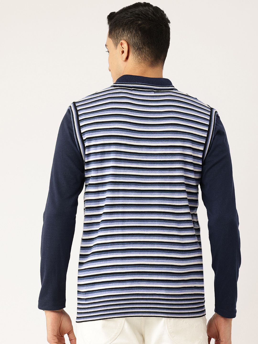 Monte Carlo Striped Sweater Vest