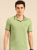 Being Human Polo Collar Pure Cotton T-shirt