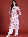 Anouk Floral Printed Floral Straight Kurta