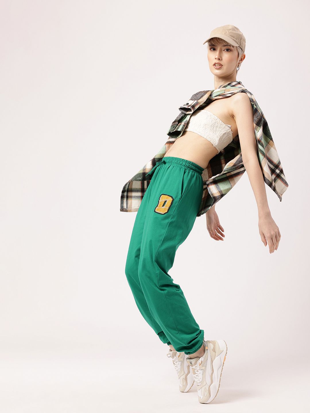 DressBerry Women K Street Fresh Applique Joggers