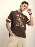 DILLINGER Men Short Sleeve Oversized Applique Printed Tshirt