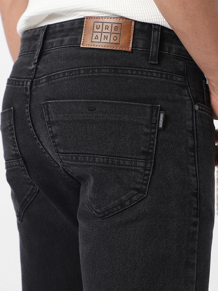 Urbano Fashion Men Regular Fit Washed Stretchable Jeans