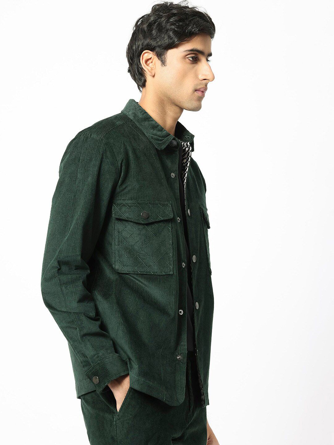 RARE RABBIT Men Upto Tailored Fit Spread Collar Jacket